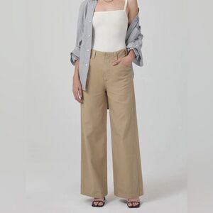Citizens of Humanity Paloma Utility Trouser Khaki 26 NWT
